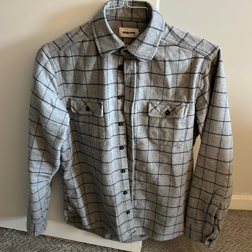 Taylor Stitch Grey Flannel